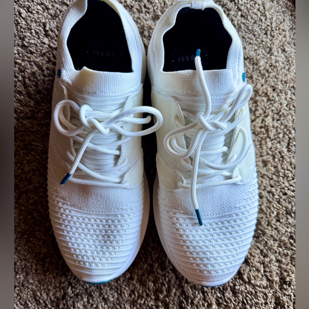 Vessi Everyday 2.0 Sneaker Men's Sz 11 Polar White Lace-Up Waterproof - Picture 9 of 14